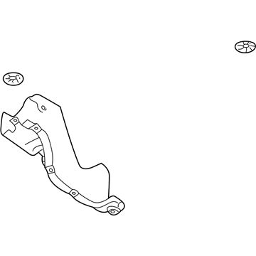 Volkswagen 1J0-825-250-G Splash Shield