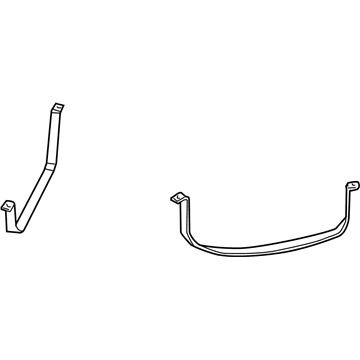 Volkswagen Passat Fuel Tank Strap - 3B0-201-654