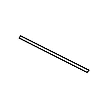 Volkswagen 5GM-877-297 Sunroof Glass Rear Seal