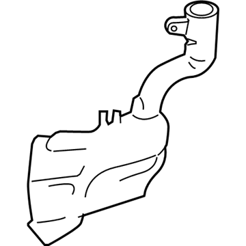 Volkswagen Beetle Washer Reservoir - 1C0-955-453-M