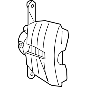 Volkswagen Atlas Brake Caliper - 3QF-615-124