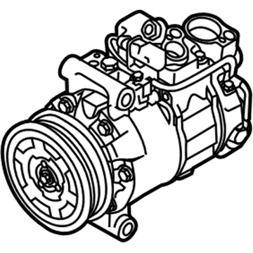 Volkswagen Touareg A/C Compressor - 7P0-820-803-N
