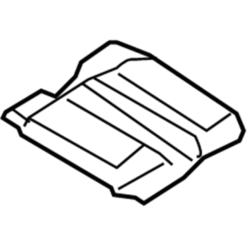 Volkswagen CC Exhaust Heat Shield - 3C0-825-701-C