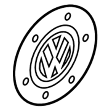 Volkswagen Jetta Wheel Bearing Dust Cap - 1K0-601-149-E-QZQ