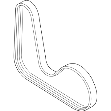 Volkswagen Rabbit Drive Belt - 06J-260-849-D