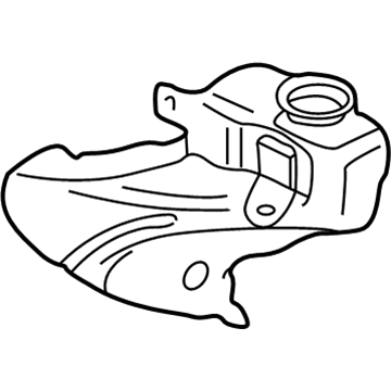 Volkswagen Washer Reservoir - 3B0-955-453-AG