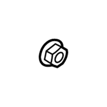 Volkswagen N-015-082-10 Cap Nut