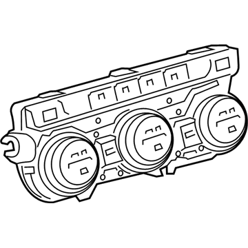 Volkswagen Arteon A/C Switch - 5G0-907-044-EG-WZU