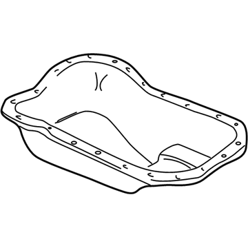 Volkswagen Oil Pan - 021-103-598