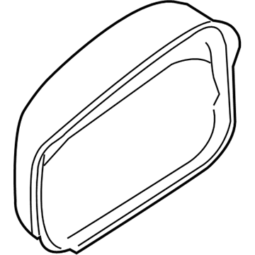 Volkswagen Phaeton Mirror Cover - 3D0-857-538-GRU