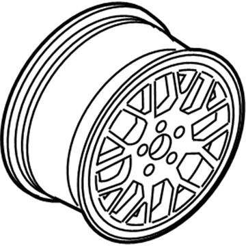 Volkswagen Jetta Alloy Wheels - 1J0-601-025-AD-091
