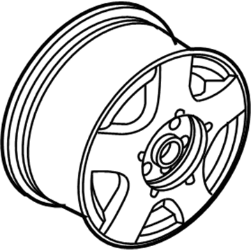 Volkswagen Jetta Alloy Wheels - 1J0-601-025-AH-Z31