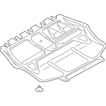 Volkswagen 1K0-825-237-AG Splash Shield