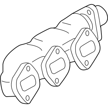 Volkswagen Touareg Exhaust Manifold - 059-253-034-AC