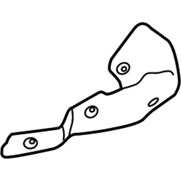 Volkswagen 7L0-201-968-A Pipe Shield
