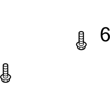 Volkswagen N-019-530-8 Front Reinforcement Bolt