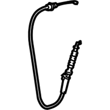 2010 Volkswagen CC Door Latch Cable - 3C8-837-017-A