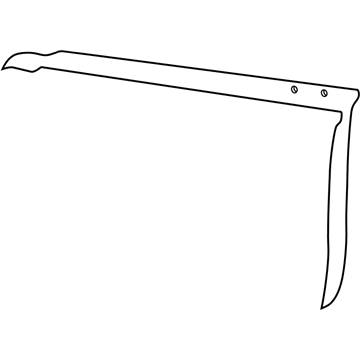 Volkswagen 1EM-867-147-A Water Deflector