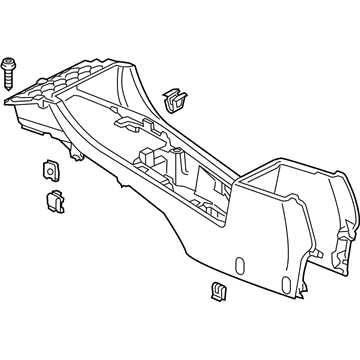 Volkswagen Center Console - 561-863-241-E-95T