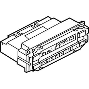 Volkswagen Golf A/C Switch - 3B1-907-044-C