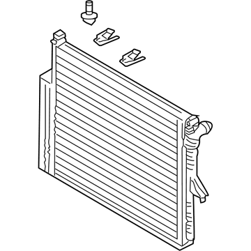 Volkswagen Touareg Radiator - 7L0-121-253-A