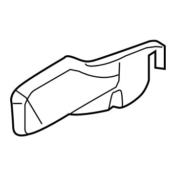 Volkswagen Golf Seat Cushion Pad - 1J0-881-378-A