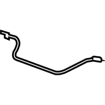 Volkswagen Jetta Hood Release Cable - 5K1-823-531
