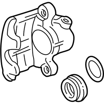 Volkswagen Jetta Brake Caliper - 357-615-124-AX