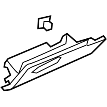 Volkswagen 5M1-857-921-G-82V Tray
