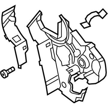 2010 Volkswagen Jetta Timing Cover - 03L-109-145-B