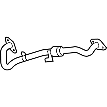 Volkswagen EGR Tube - 03G-131-521-AT