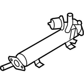 Volkswagen EGR Cooler - 03L-131-512-AF