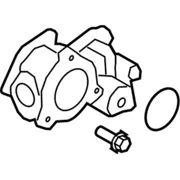 Volkswagen EGR Valve - 03L-131-501-K