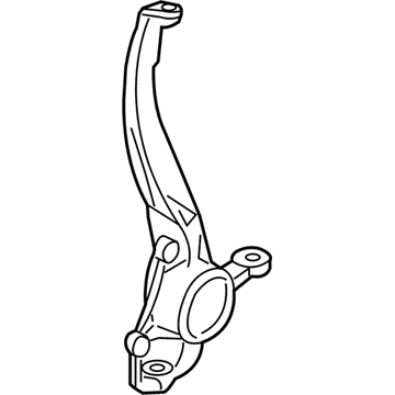 Volkswagen Touareg Steering Knuckle - 7P6-407-245-A