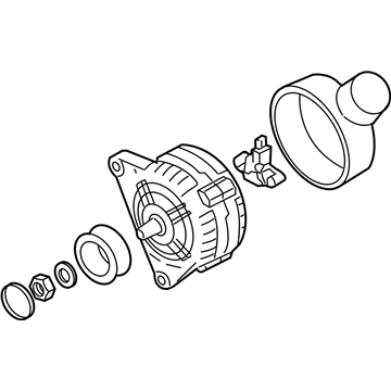 Volkswagen Jetta Alternator - 068-903-017-TX