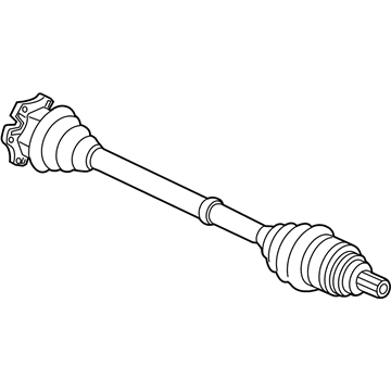 Volkswagen Passat Axle Shaft - 561-407-272-S