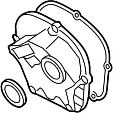 2010 Volkswagen Jetta Timing Cover - 06H-103-269-H