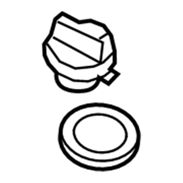 Volkswagen 06C-103-485-P Filler Cap