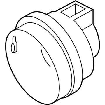 Volkswagen Fog Light Cover - 701-941-601
