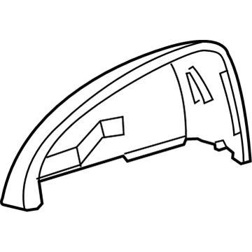 Volkswagen Touareg Mirror Cover - 7P6-857-538-B-GRU