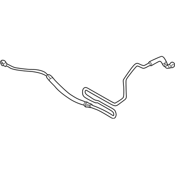 Volkswagen Beetle Power Steering Hose - 1C0-422-893-AJ