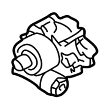 Volkswagen Jetta Power Steering Pump - 1J0-422-154-H