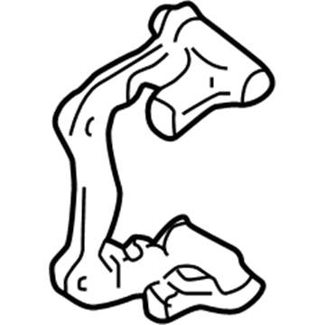 Volkswagen Brake Caliper Bracket - 1H0-615-425