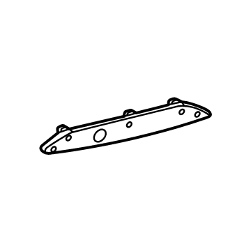 Volkswagen Bumper Reflector - 2GJ-945-106