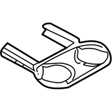 Volkswagen Passat Cup Holder - 3B0-862-533-A-B41