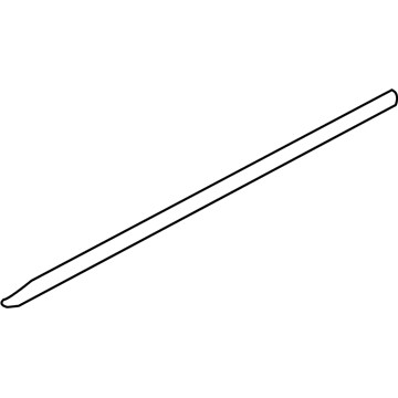 Volkswagen CC Door Moldings - 3C8-853-071-C-GRU