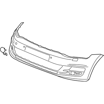 Volkswagen Golf Alltrack Bumper - 5G0-807-217-LH-GRU