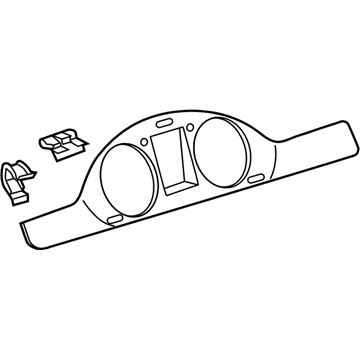 Volkswagen CC Instrument Cluster - 3AB-858-366-D-3H5
