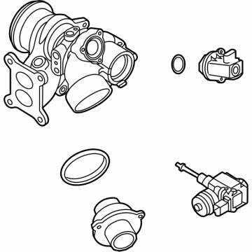 Volkswagen Turbocharger - 06K-145-874-Q