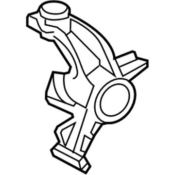 Volkswagen Steering Knuckle - 171-407-256-A